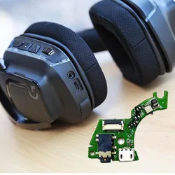 PCB ładowania Micro-USB dla Logitech G933 G935 G633 G635 Artemis Spectrum Gaming Headset wymiana portu ładowania