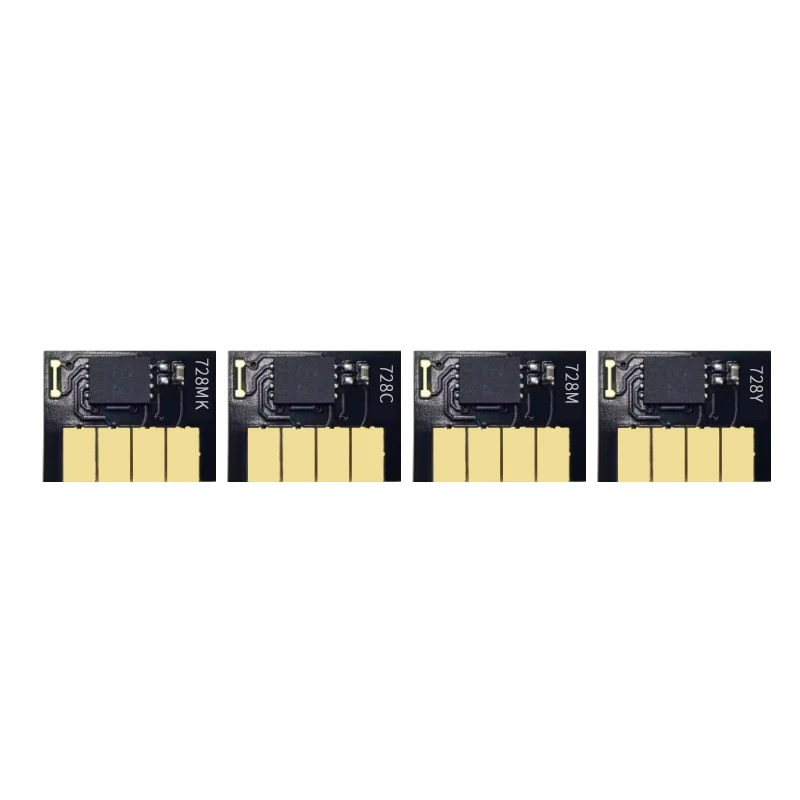 300ml New Upgrade Chip Compatible For HP728XL ink Cartridge Chip For HP DesignJet 730 830 T830 T730 F9J68A F9J67A F9J66A F9J65A