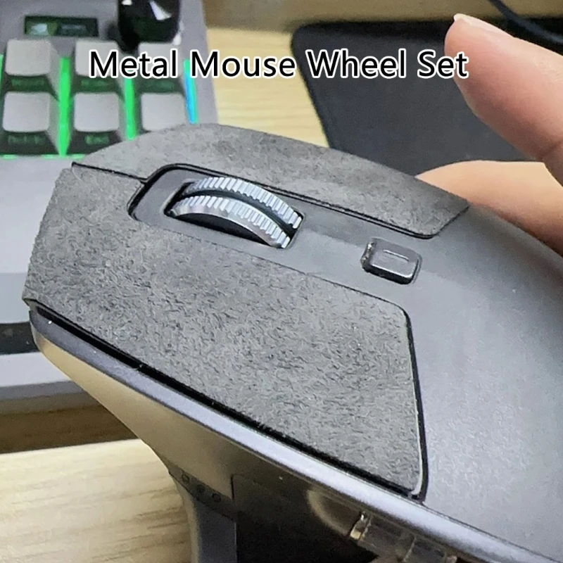 Metal Mouse Roller Wheel For 2S Wireless Mouse Main Roller and Side Wheel Durability And Precise Rolling