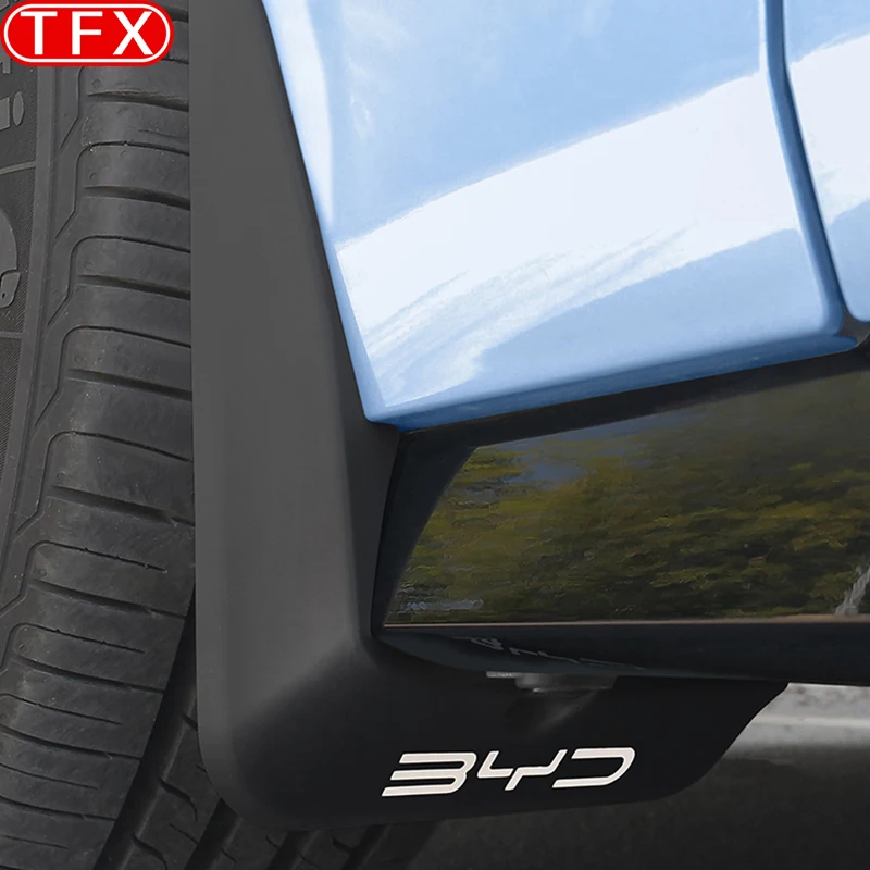 

FOR BYD Seal ATTO 4 2023 2024 Car Styling Mudguards Plastic Fender Cover Flares Splash Guard Cover Mud Flaps Auto Accessories
