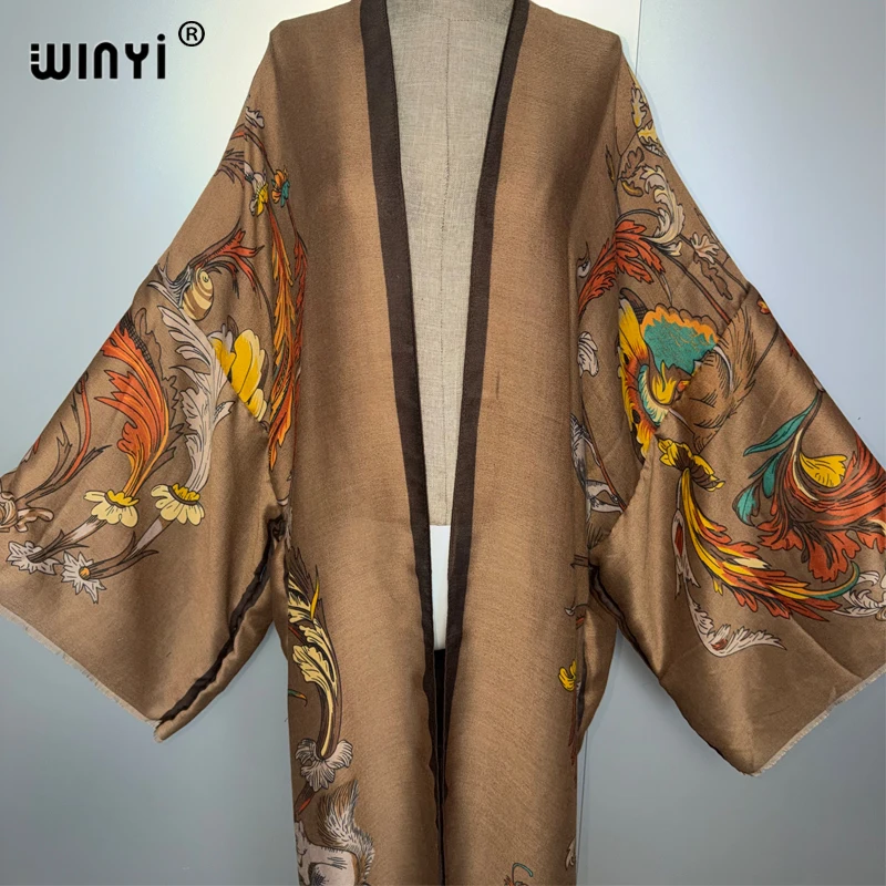WINYI Africa boho kimono maxi  - Kaftan Women Boho review and price