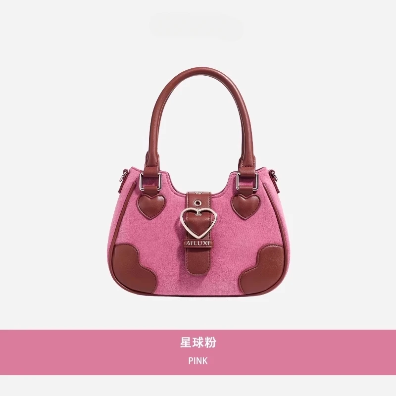 

Muse Festival gift niche design high sense shoulder underarm crescent Korean messenger bag