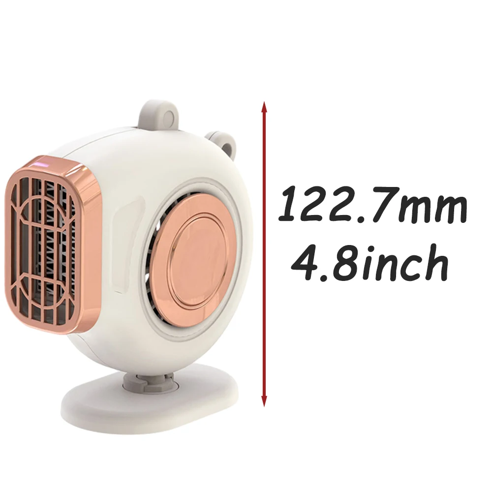 12 V Car Heater Fan Creative Mini Fast Heating Windshield Defogging Demister Defroster Electric Dryer For Vehicles Trucks