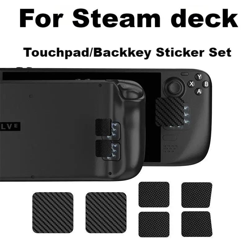 لوحدة التحكم في الألعاب Steam Deck ملصق المفتاح الخلفي Team Deck ملصق المفتاح الخلفي المقاوم للاهتراء