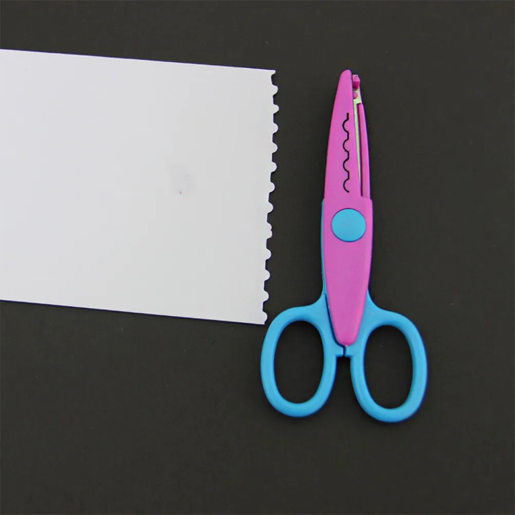 

Набор из 6 кружевных ножниц для вырезания из бумаги, для скрапбукинга, создания альбомов ручной работы, набор для вырезания из бумаги, креативный инструмент для творчества