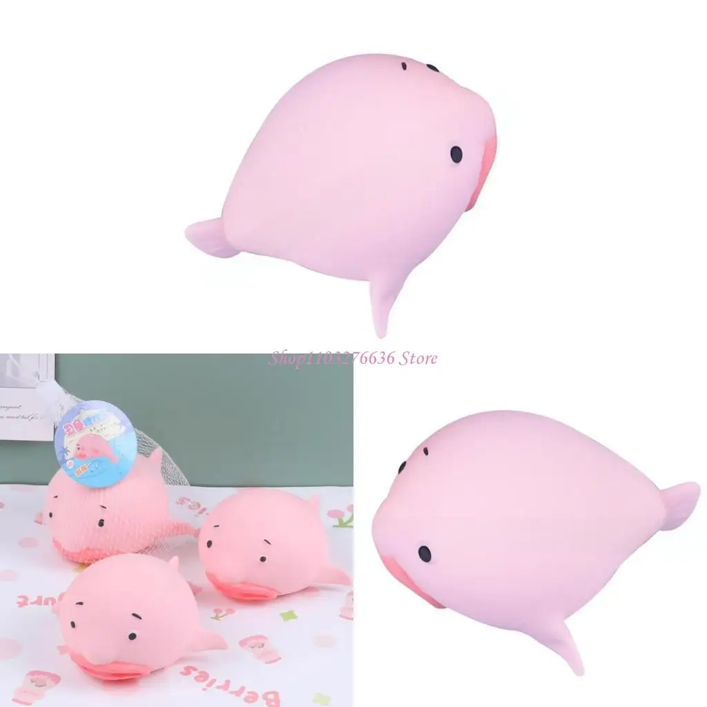 

R6FD Декомпрессия рыбной игрушки тревоги. Служба Смешная Стресс Редактор Редактор Рука сжимаемая игрушка