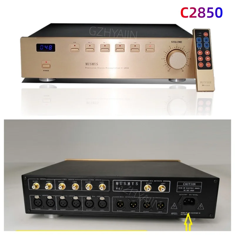 

New C2850 Preamplifier Pre AMP Preamp Pre-amplifier Pre Amplifier Real XLR Output It Is Best In China