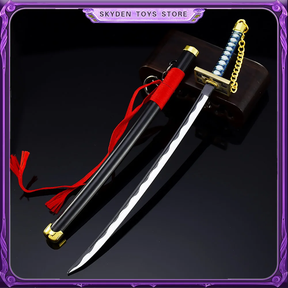 Bleach Anime Weapon Kageyoshi Senbonzakura Metal Model Uncut Swords Real Steel Anime Weapons Gifts Toys for Boy