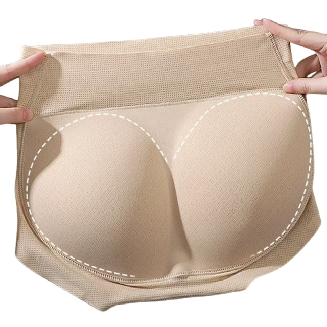 KUCLUT Booty Enhancer Heart Shape Body Shaper Buttock Breathable Little Hole Seamless Underwear Butt Enhance Padded Cushion