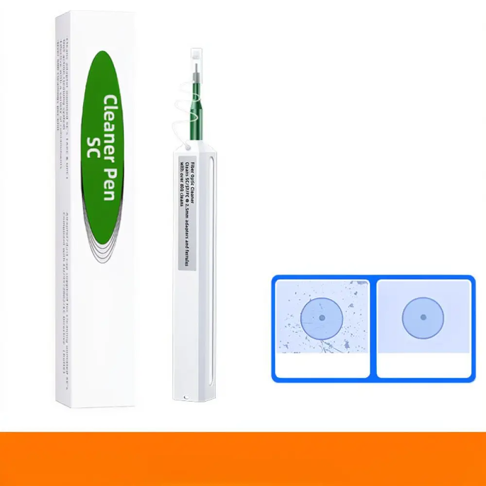 One Click Fiber Connector Cleaner For SC FC ST Interfaces Efficient Optical Maintenance Tool Professional Quality