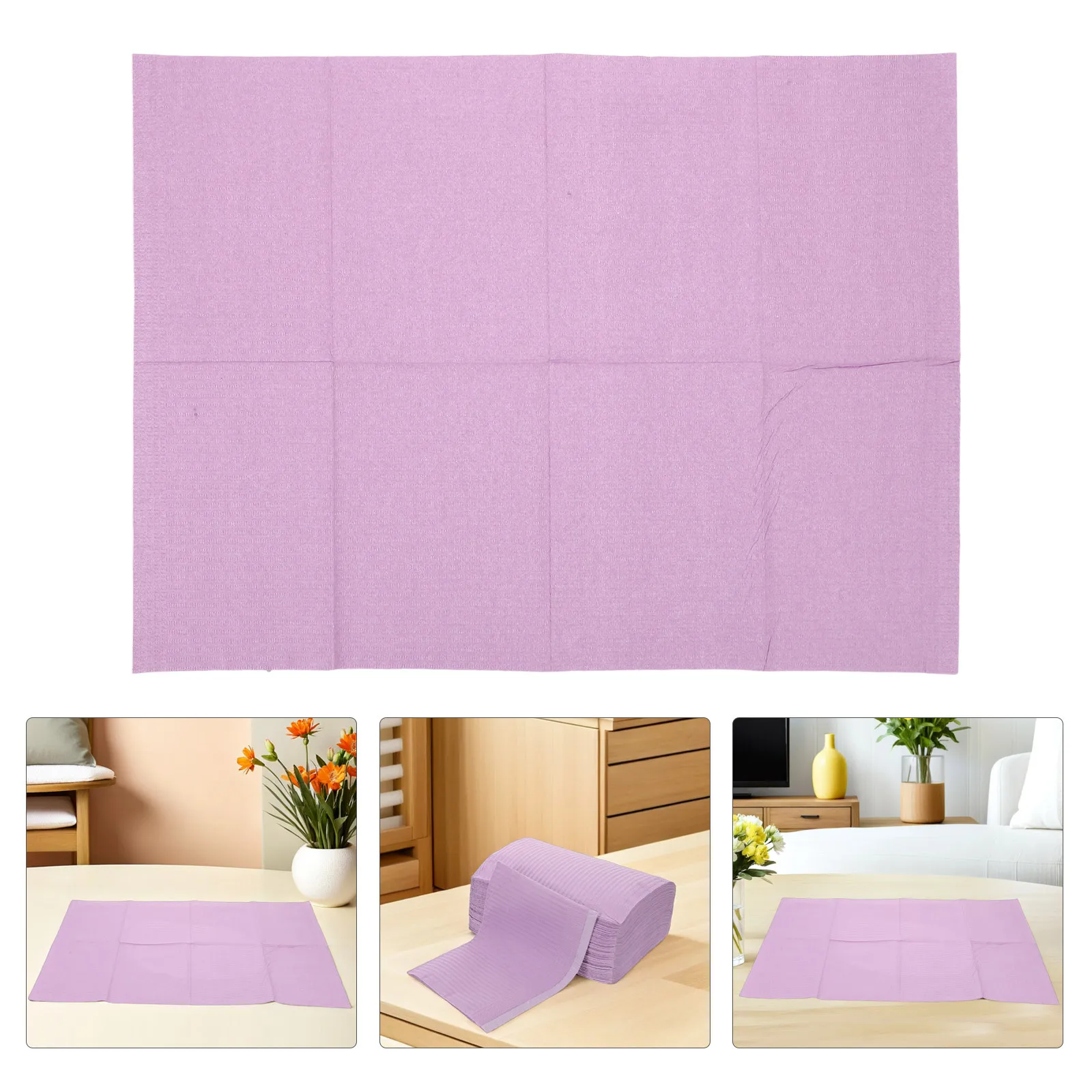 

125Pcs Disposable Tattoo Table Bibs Professional Absorbent Skin-Friendly Covers for Manicure Salons Lash Art