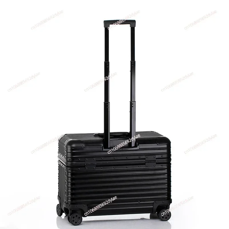 Business Carry on Aluminium Pilot Case Luggage Suitcases Trolley Travel Bags 18 Inches