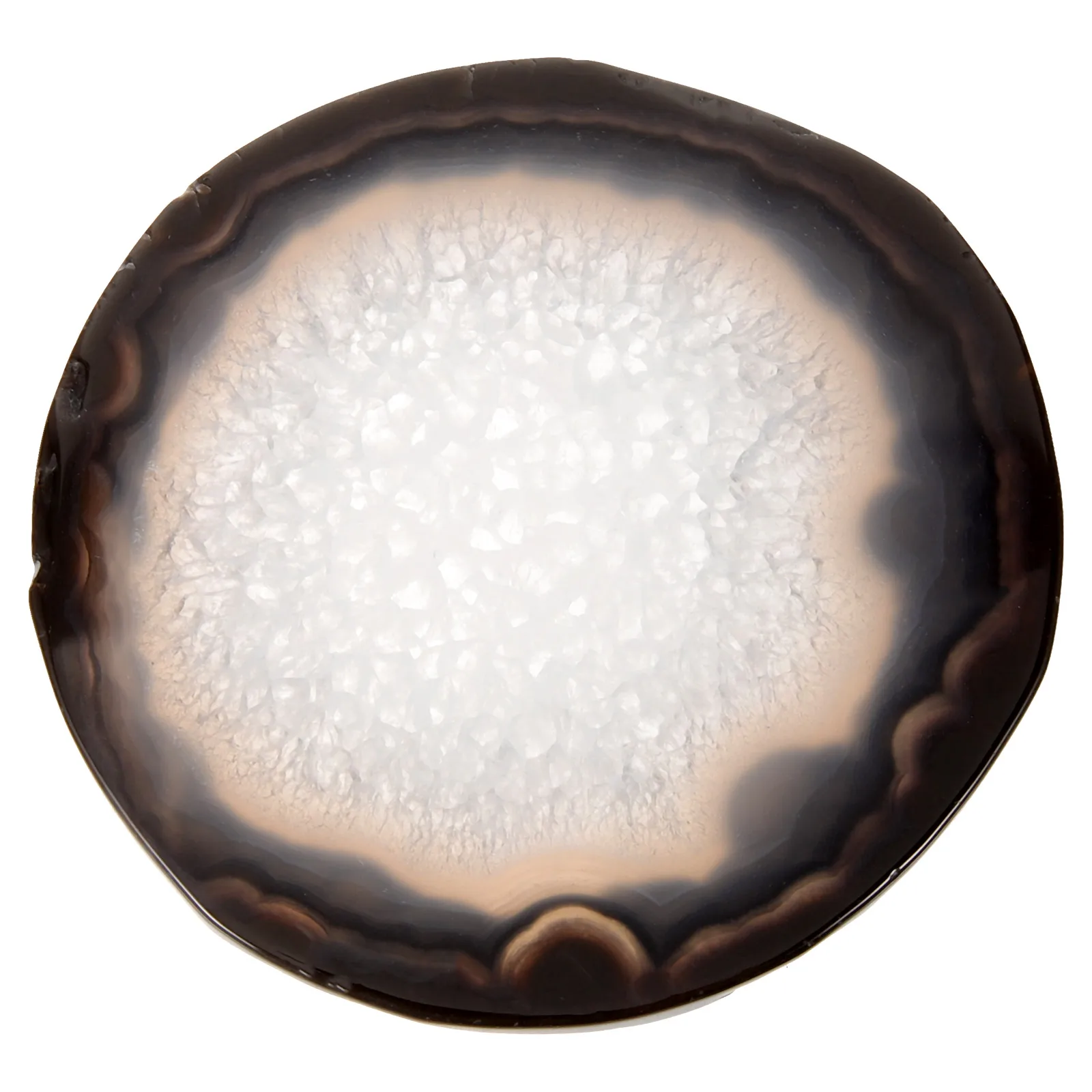 

Agate Coasters Practical Cup Pads Coffee Table Decor Decorate Desk Teacup Mat Delicate Scene Decoration