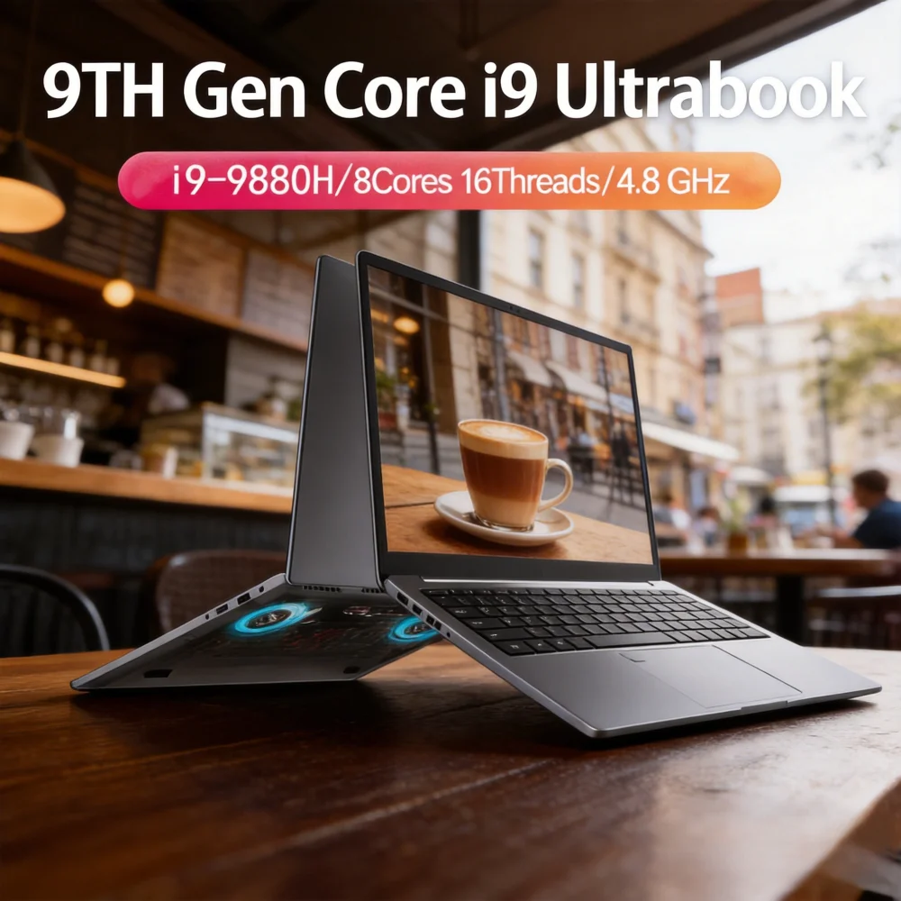 15.6 Inch Premium High Performance Laptop Intel Core I9-12900H/i9-10885H Expandable Dual Memory WiFi 5 Bluetooth Windows 11
