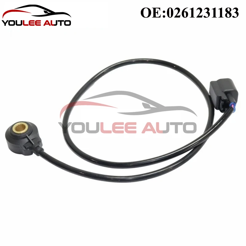 High Quality OEM 0261231183 4L3Z12A699AA Knock Detonation Sensor For Ford Fusion Escape Expedition Super Duty Truck Mustang