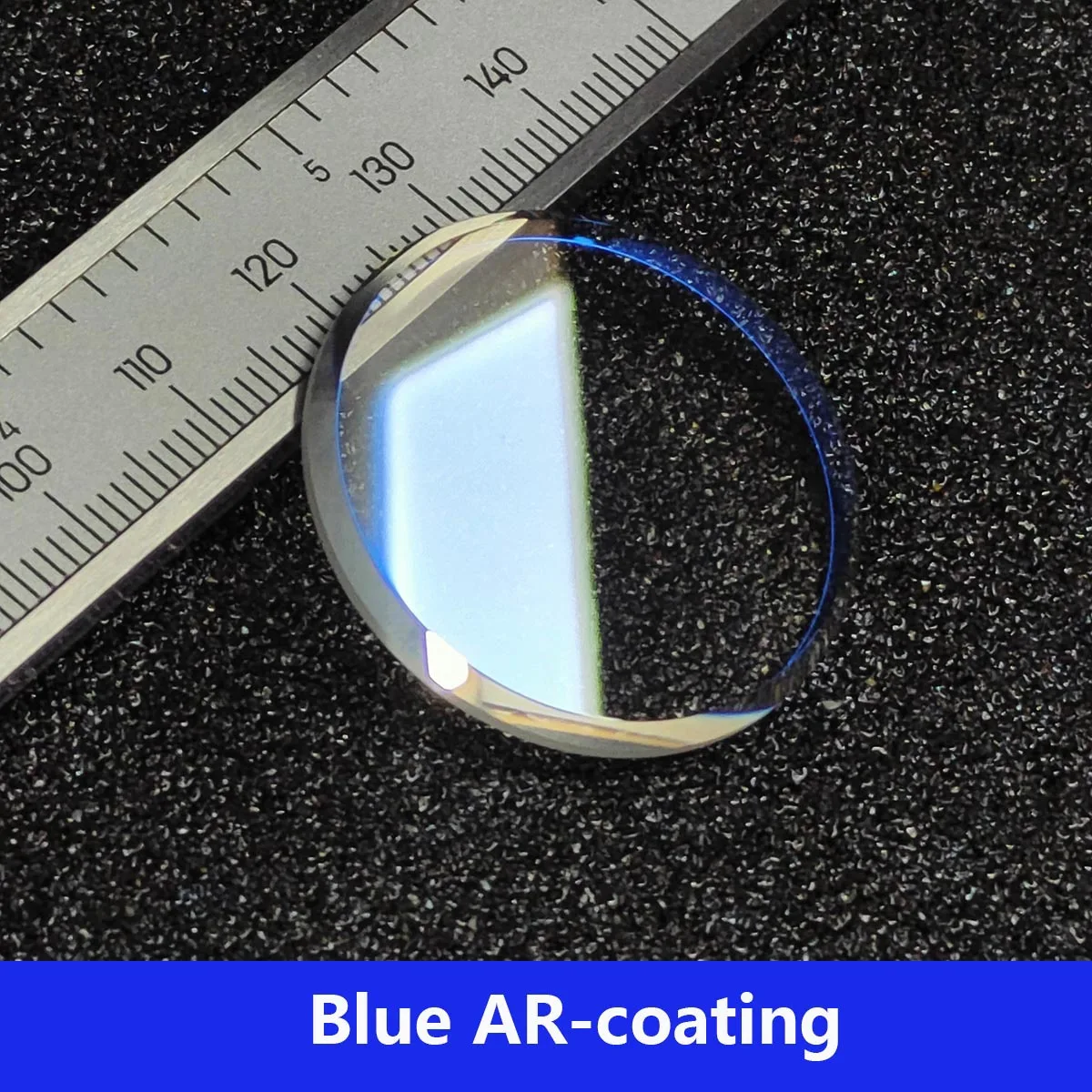 32mm*2.5mm Sapphire Crystals Flat Big Chamfer No AR Clear AR And Blue/Red AR Coating Watch Glass