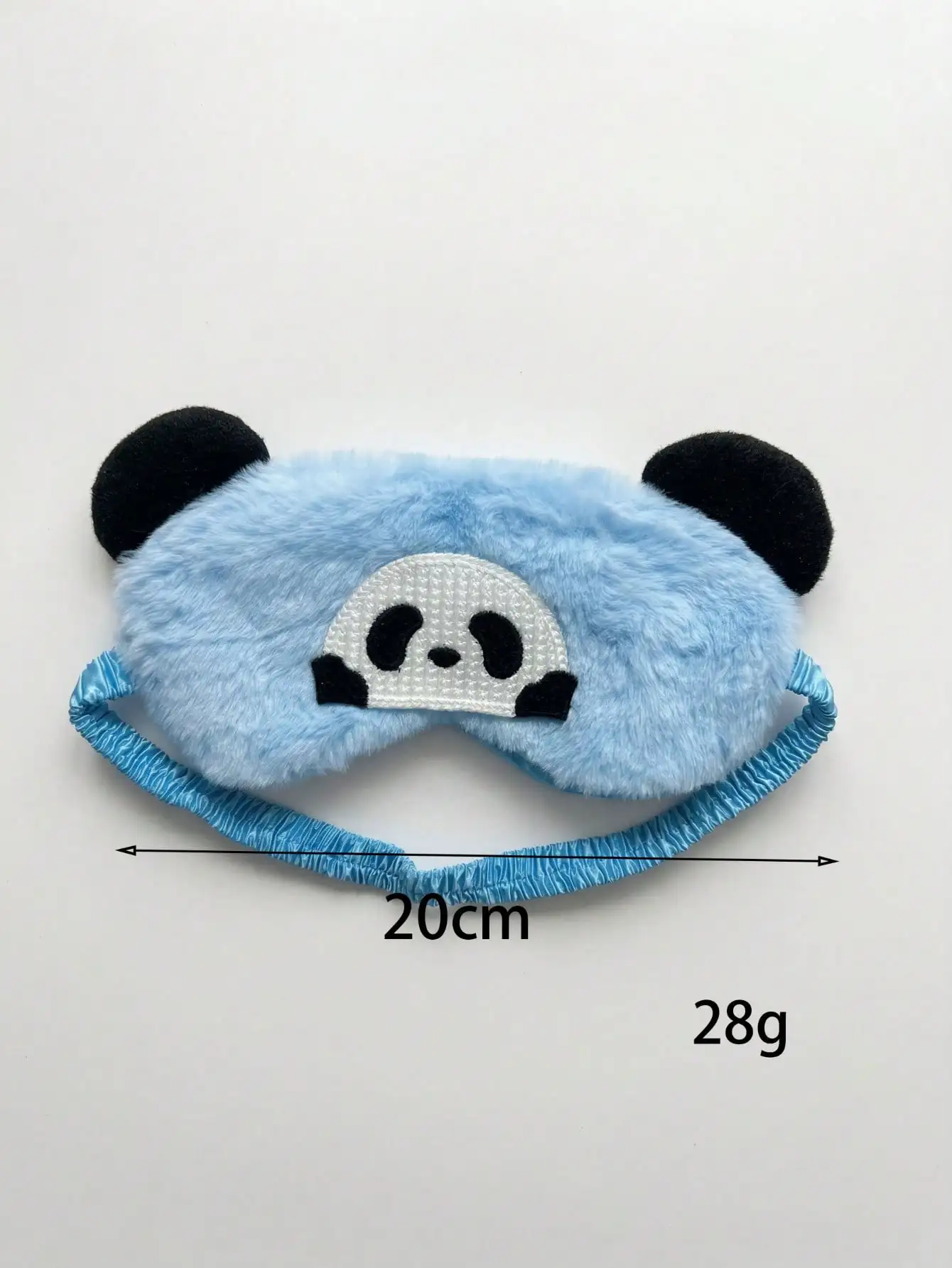 1pc 14-16Y Plush Panda Sleep Eye Mask Soft Shading Eye Cover for Rest  Airplane Travel, Multifunctional Eye Protection Accessory view 6