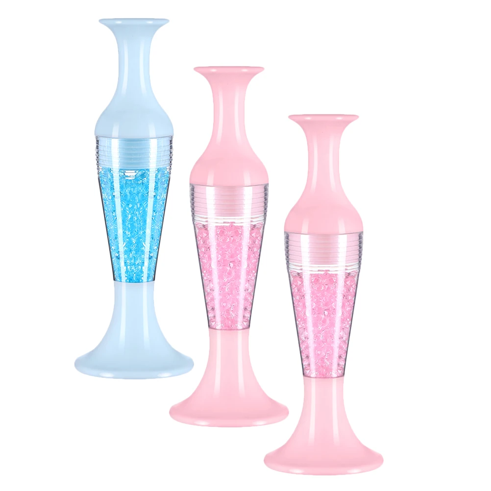

3Pcs Vase Shape Nail Rhinestone Pen DIY Art Drill Pen Point Drill Painting Tool for Beginners Professionals Flower Pot Art Tool