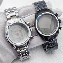 40mm Case VK63 Watch Case Set Sapphire Glass Case Suitable for 32.5mm dial Case Waterproof Case Stainless Steel Watch Case