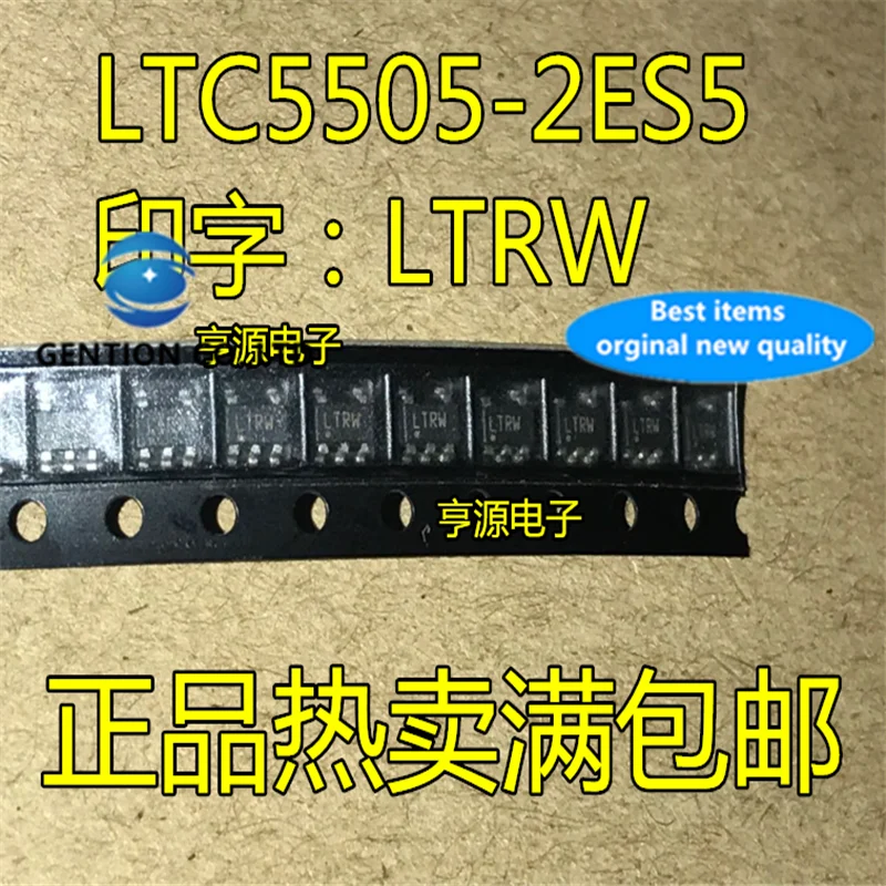 

10Pcs LTC5505-2ES5 Silkscreen LTRW SOT23-5 in stock 100% new and original