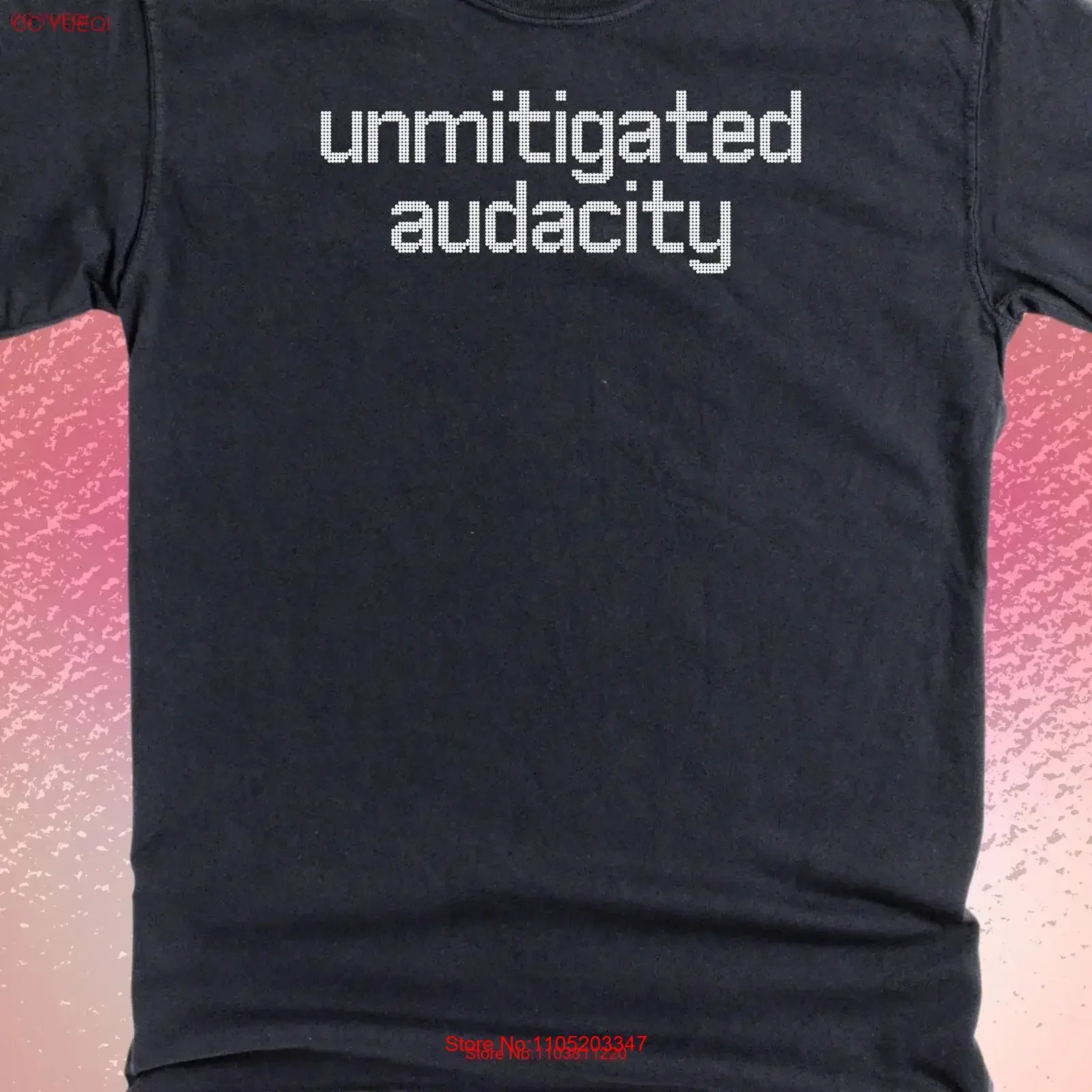 

Frank Zappa inspired band merch For your wearing pleasure the Unmitigated Audacity pigment dyed concert T shirt vintage Washed