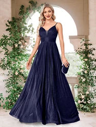 BLUEPLUM Elegant A-line Green Evening Dress Luxury Floor Lenght Women Backless Formal Wedding Party Prom Caicktail Dress Gowns