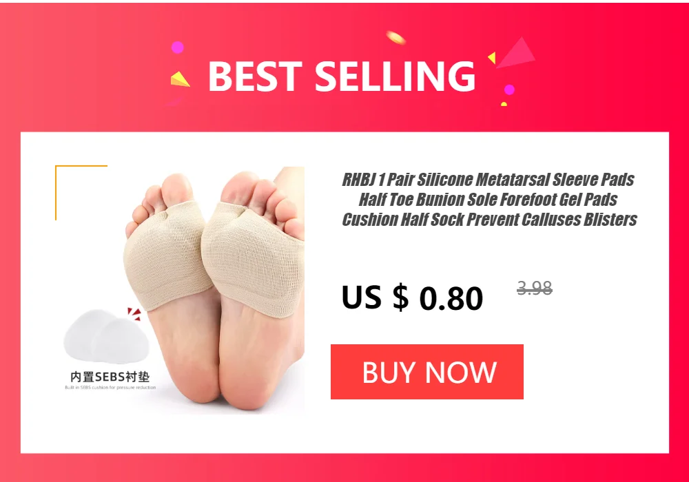 High Quality Feet Bone Thumb Adjuster Toe Separator Hallux Valgus Bunion Corrector Orthotics Correction Pedicure Straightener