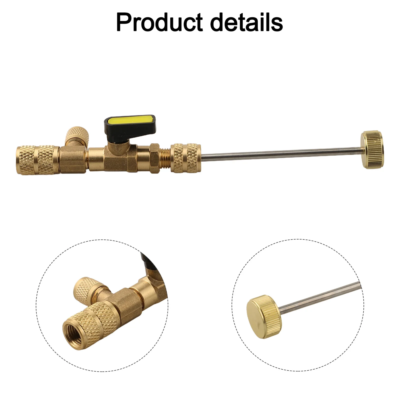 Valve Core Puller Valve Core Puller Remover R A R AC AC Ports Installation Tool Ports R R A Valve Core Remover