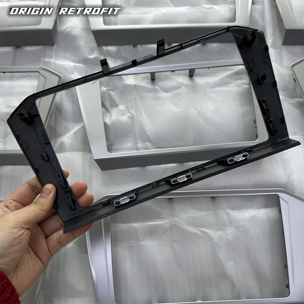 3GD 858 069 B VR4 For VW Passat B8 MIB Silver Host Multimedia Display Inforainmen Plastic Frame trim 3GD858069B