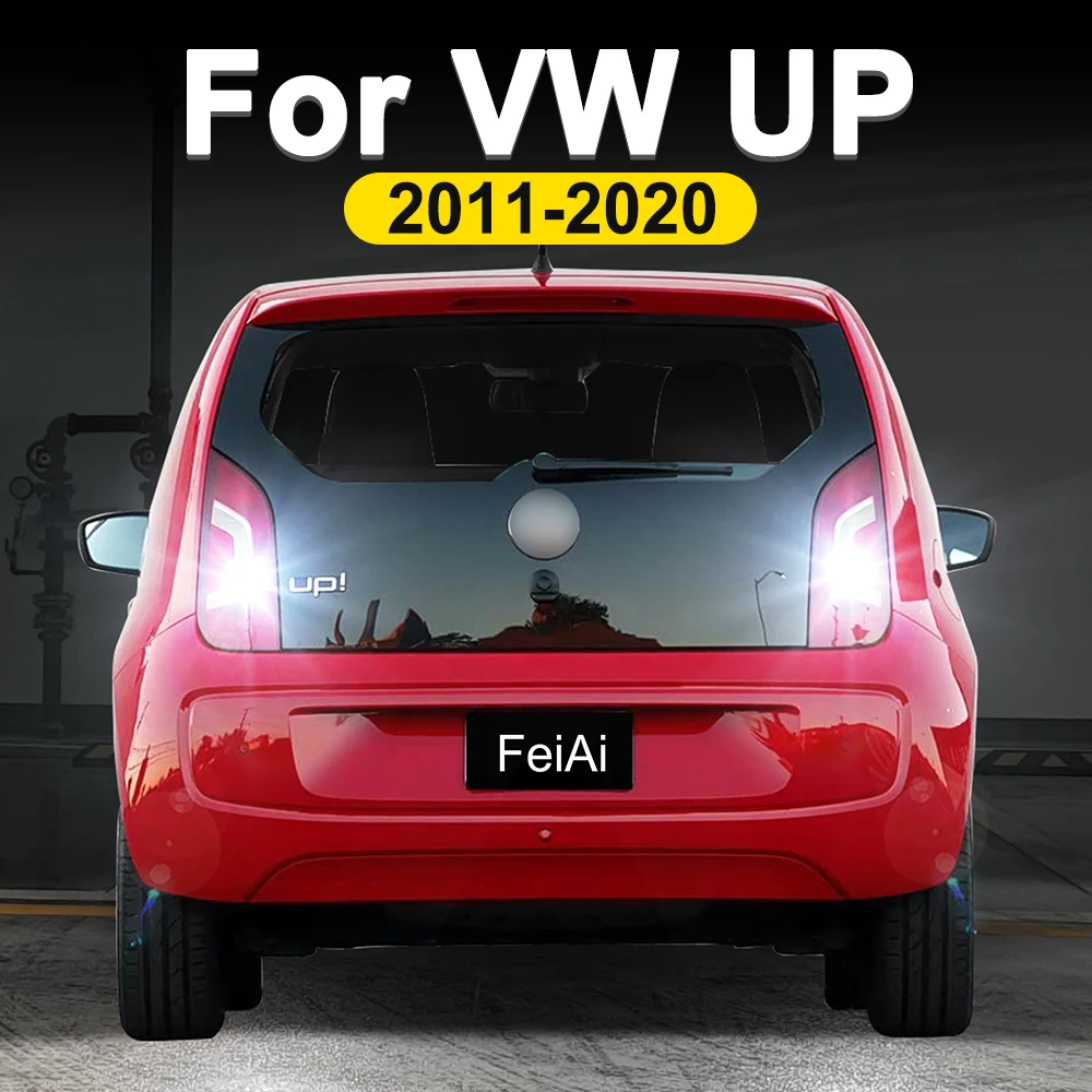 For Volkswagen VW UP LED Reverse Lights Accessories 2011 2012 2013 2014 2015 2016 2017 2018 2019 2020 Reversing Backup Lights