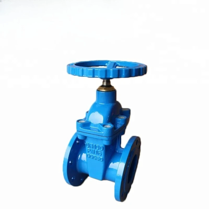 DN40-DN800 1.5 "-24" حديد الزهر، حديد الدكتايل القياسي دليل المياه درجة حرارة متوسطة شطبة والعتاد غير صمام بوابة الجذعية #3