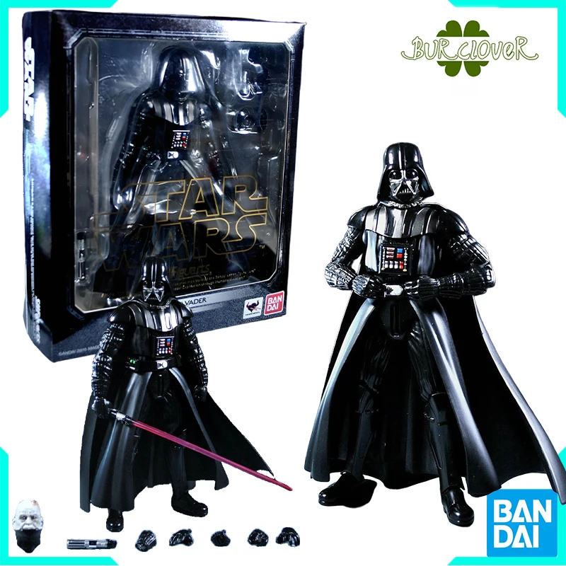 

Bandai Original SHF DARTH VADER Star Wars Action Figure Toys For Boys /Girls /Kids /Christmas Gift Collectible Model Ornaments