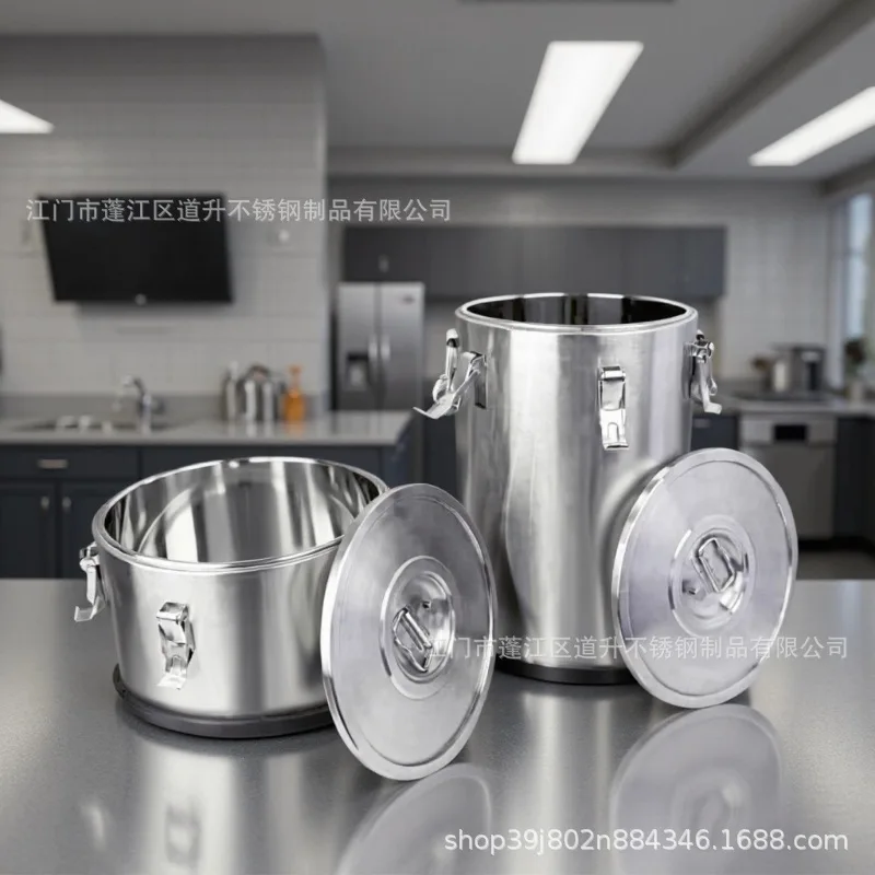 Stainless steel insulation bucket Commercial multi-functional household large-capacity cold tea bucket