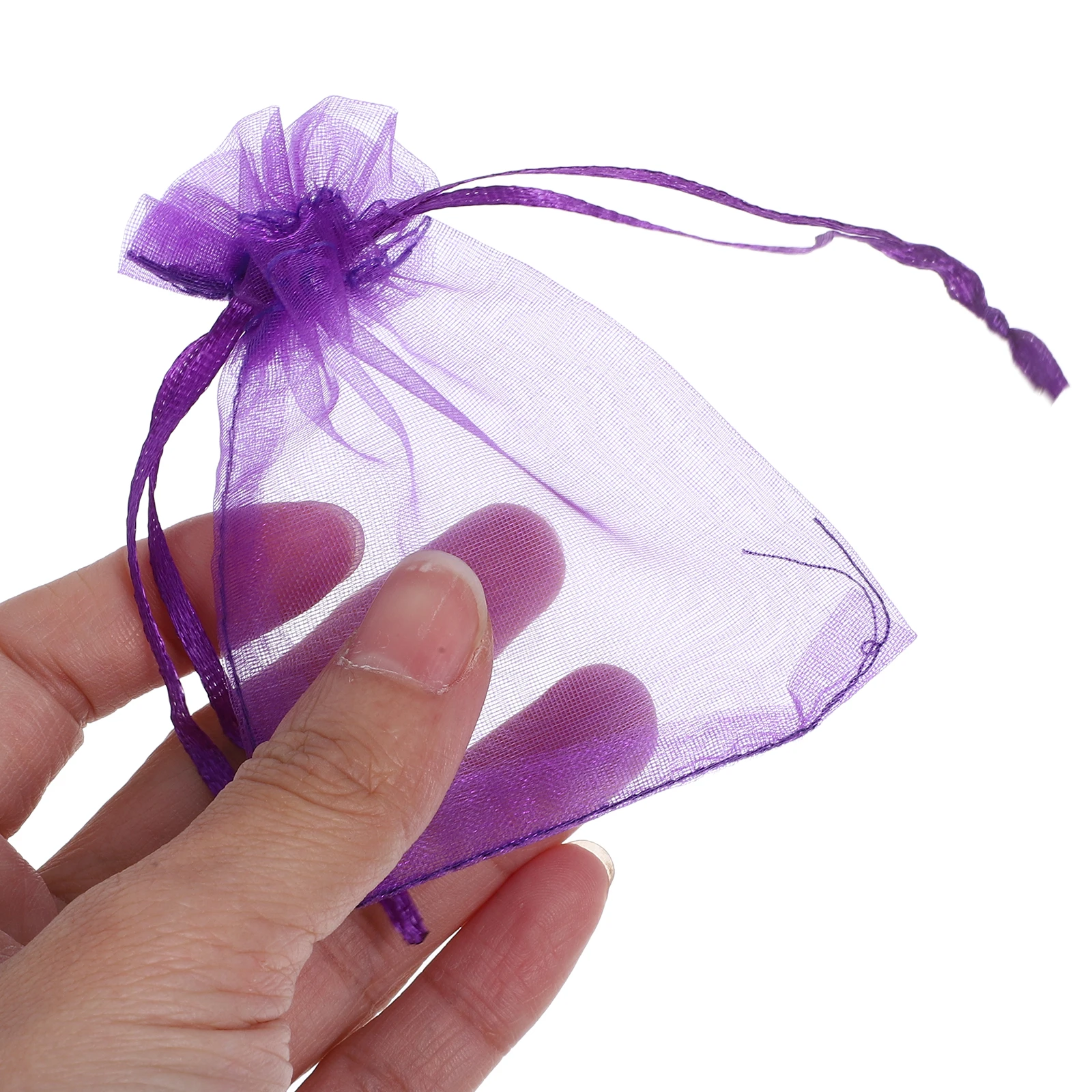 

100 Pcs Stitching Lavender Bags Herb Spinning Hanging Sachet Drawstring Pouches
