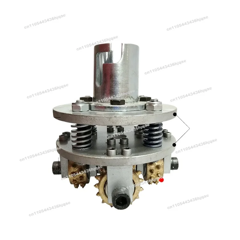 Stone Plate Grinding Lychee Surface Four-head Hand Mill Granite Hitting Three-head Alloy  Disc Roller Chiseling Pan Head