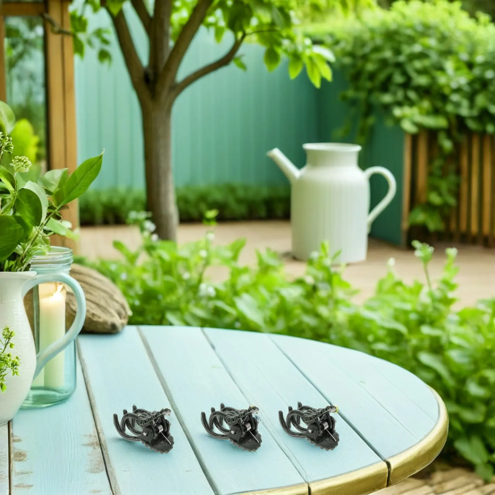 150Pcs Plastic Orchid Clips Garden Vine Clips Lightweight Stem Clamp for Climbing Plant Support Plastic Orchid Clamp