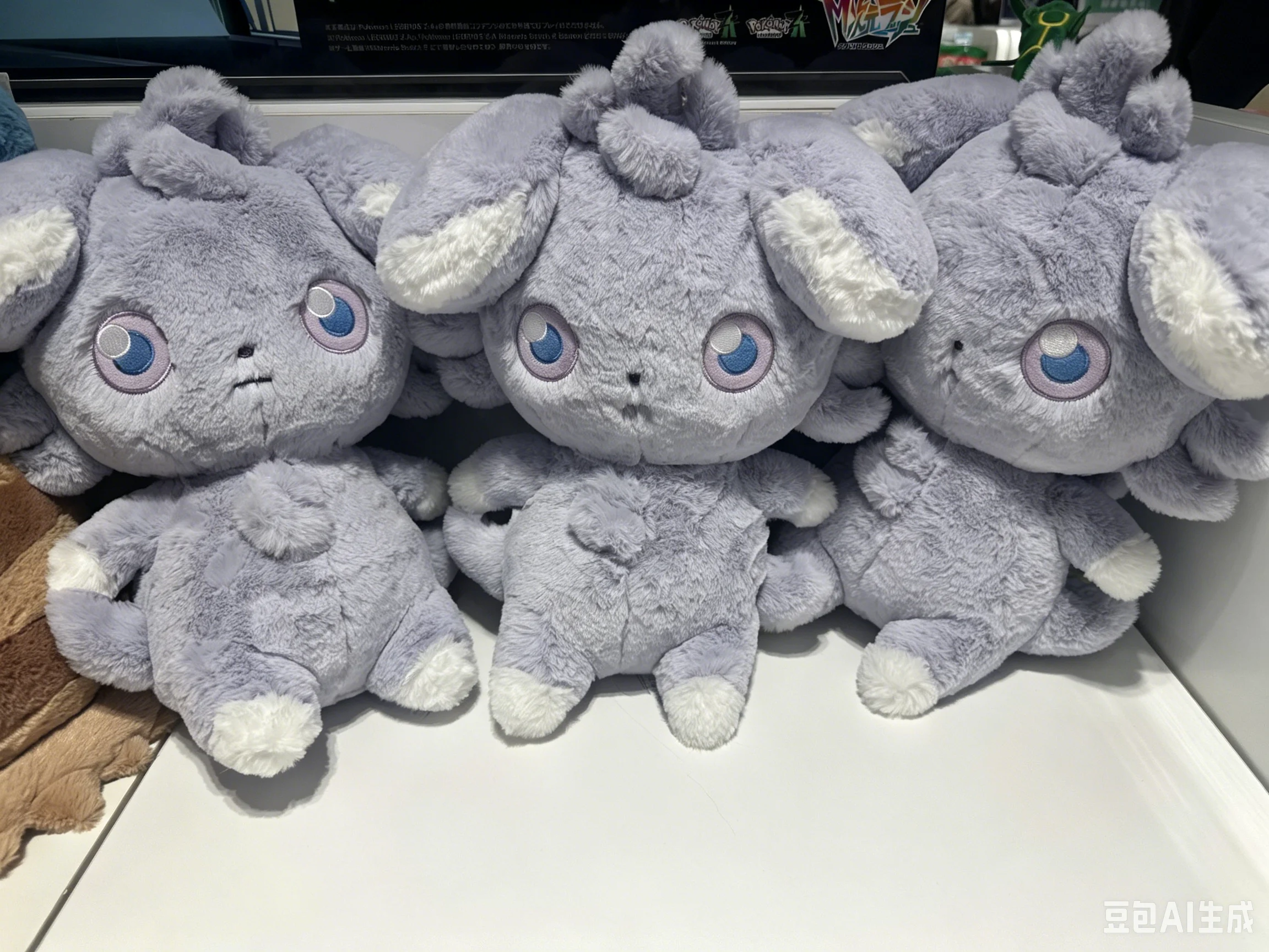 Pokemon Z-A Soft Hug Series Plush Mega Espurr Meowstic Doll Peluche Squirtle Bulbasaur Charmander Espurr Plush Super Soft Gift