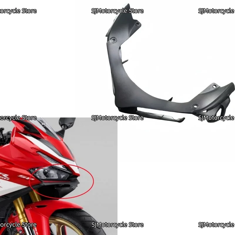 Motorcycle Front Headlight Hood Fairing Panel Cover Nose Head Cowl Fit For HONDA CBR250RR CBR250 RR 2023 2024