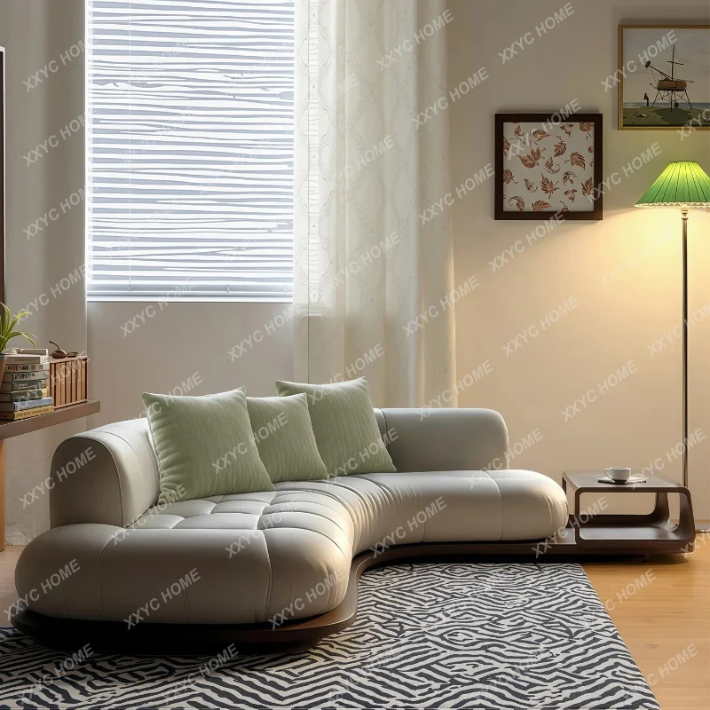 LArc corner sofa living room corner creative coffee table combination furniture simple and modern