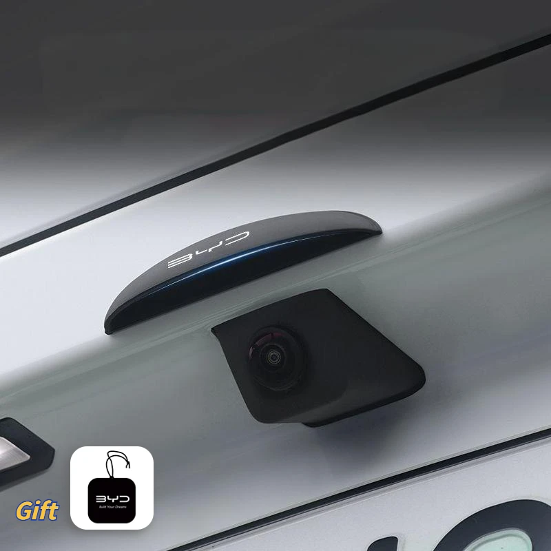 BYD كاميرا خلفية غطاء للمطر ل BYD دولفين تصفح Atto 3 يوان زائد ختم دولفين سونغ زائد Atto 2 سيليون القرش النورس ABS