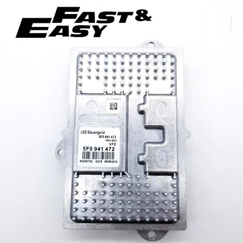

OEM новый 5F0 941 472 5F0941472 полный светодиодный модуль управления балластом фар Uint L90005488 L90032783 для VW AUDI SEAT 2012-2018