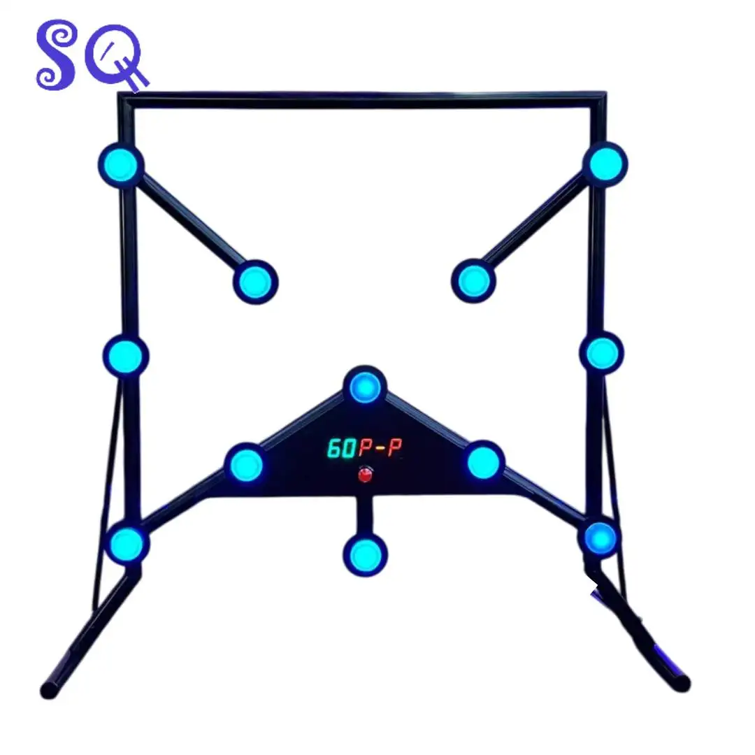Light-Catching Batak Reaction Challenge Whack-a-Mole Booth Timer Carnival Games Kit Equipment Set Playground Parts