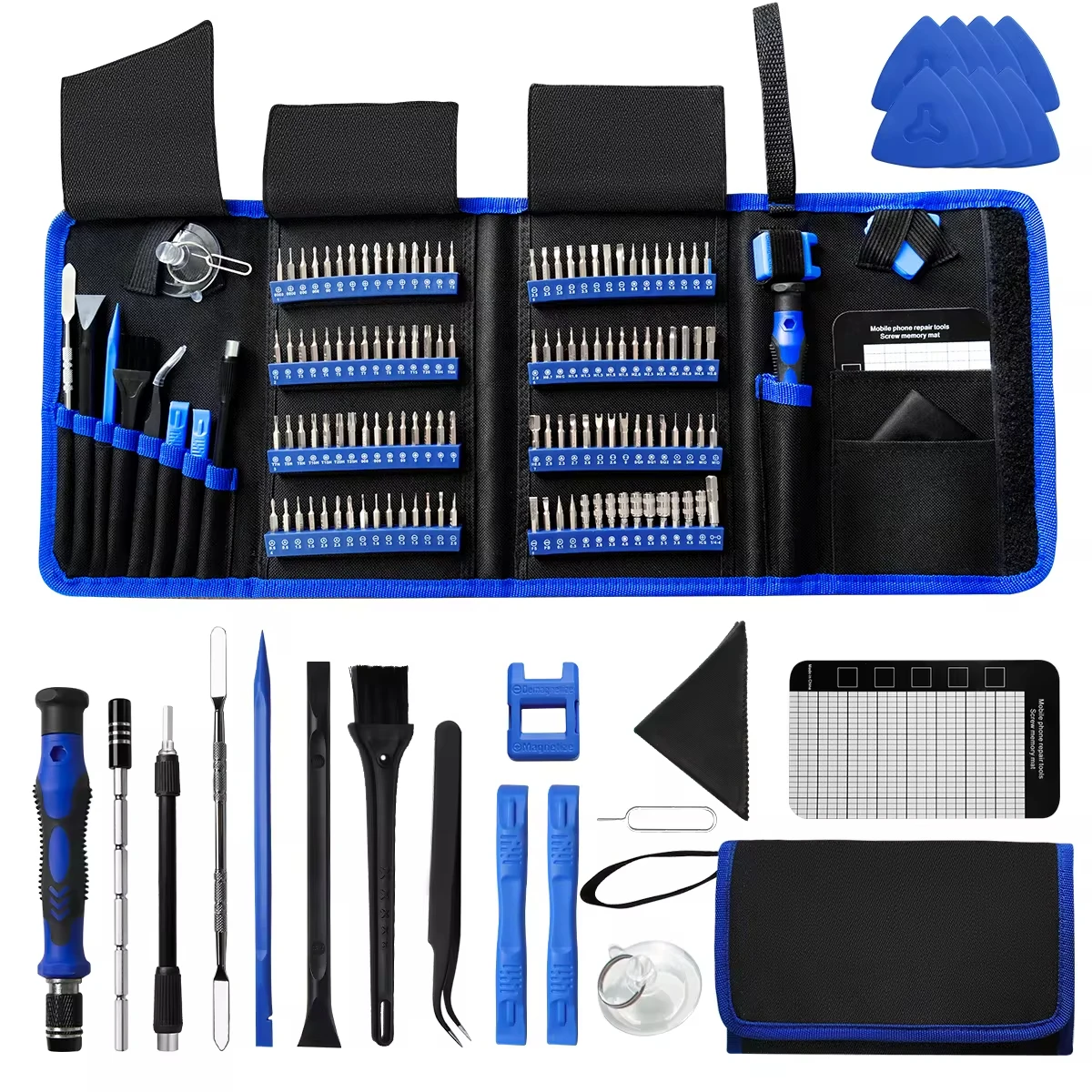 142 in 1 Precision Screwdriver Set Universal With 120 Bits Magnetic Repair Hand Took Kits for iPhone Macbook Computer Laptop PC