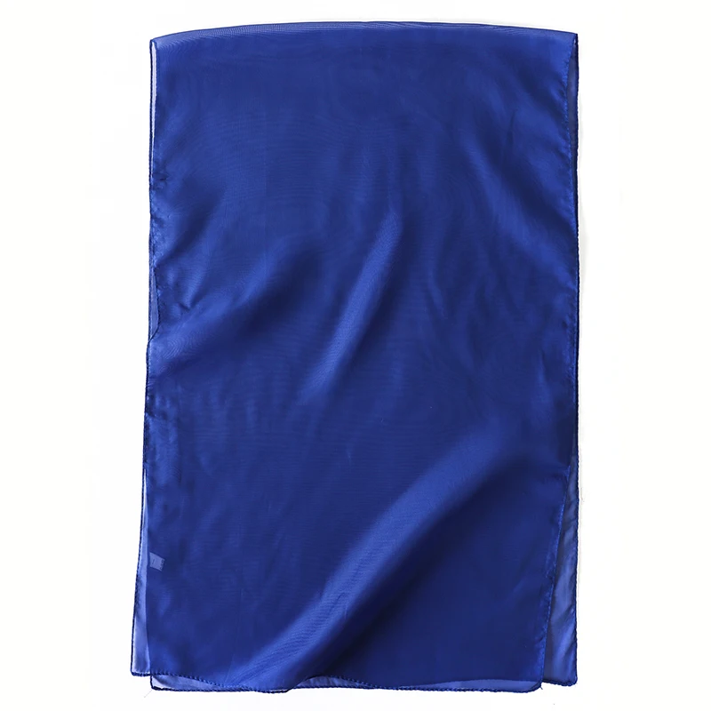 2023 neue Mode Sommer Frauen einfarbig Strand Schal Seide Schals Stirnband Weibliche Stirnband Wraps Sonnencreme Hijab Großhandel – Detail 9