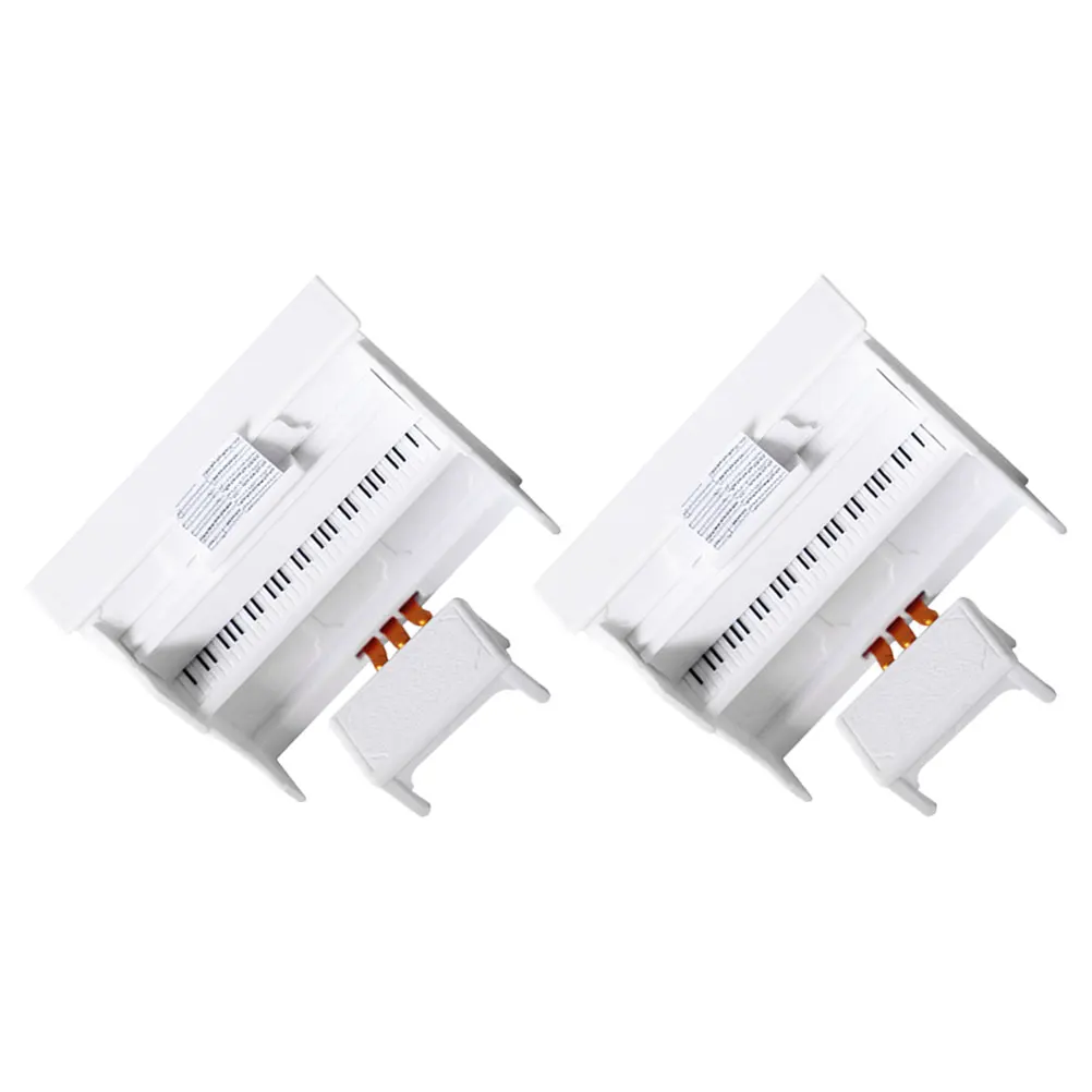 2 sets Mini Rechtop Decor Poppenhuis Landschap Rekwisieten Miniatuur Accessoires Kruk Model Meubels voor Slaapkamer