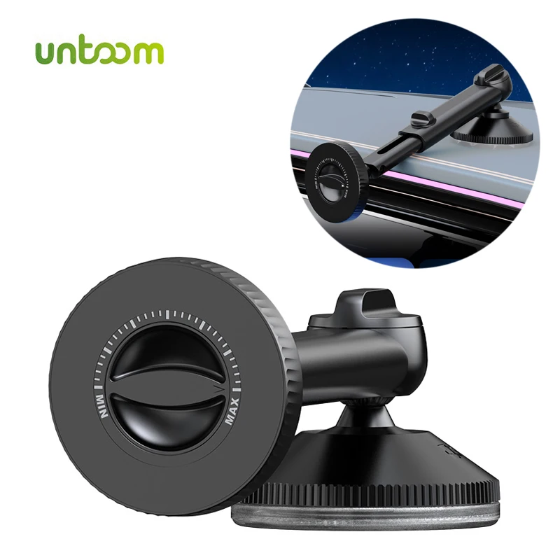 

Untoom Car Phone Holder for MagSafe Strong Vacuum Suction Cup 360° Adjustable Car Dashboard Phone Mount for iPhone 17 16 Xiaomi