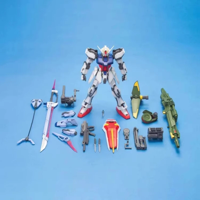 Bandai Original MG Master Grade Serie MG108 Heavy Artillery/Sword Attack Gundam Anime Montage Figuren Modell Spielzeug Sammlerstück