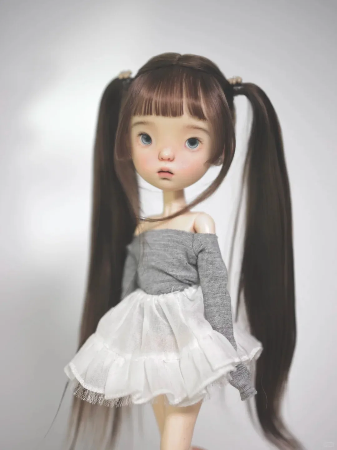 

Новая кукла SD BJD Meng Girl 2026 года, 25 см, полный комплект 1/6, с большой головой, из полимерной смолы, с милой улыбкой и макияжем, игрушка-подарок