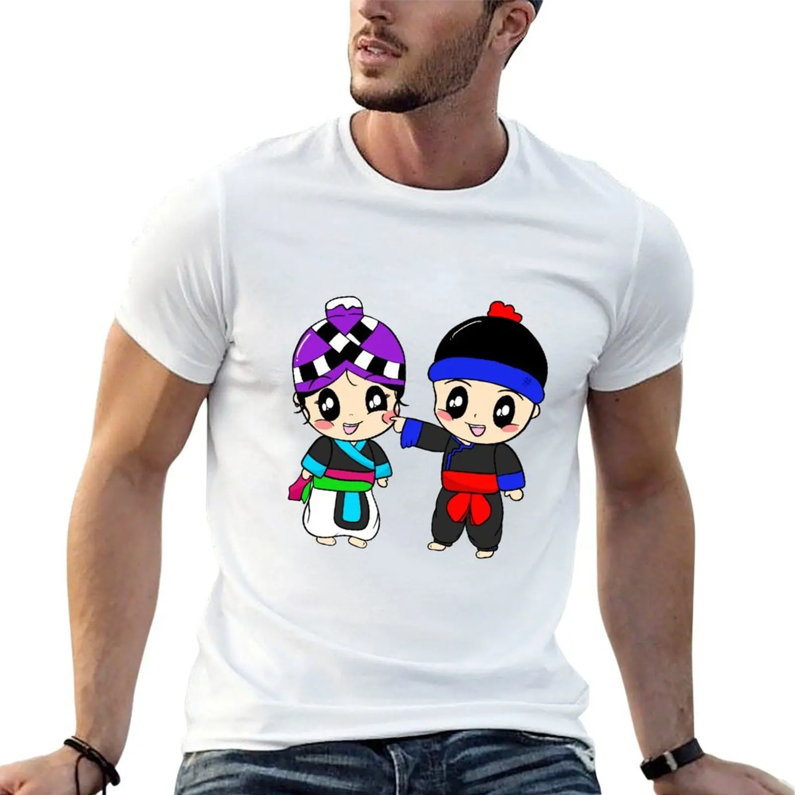 

Playful Hmong Couple T-Shirt man tshirt man t shirt designer T-Shirt