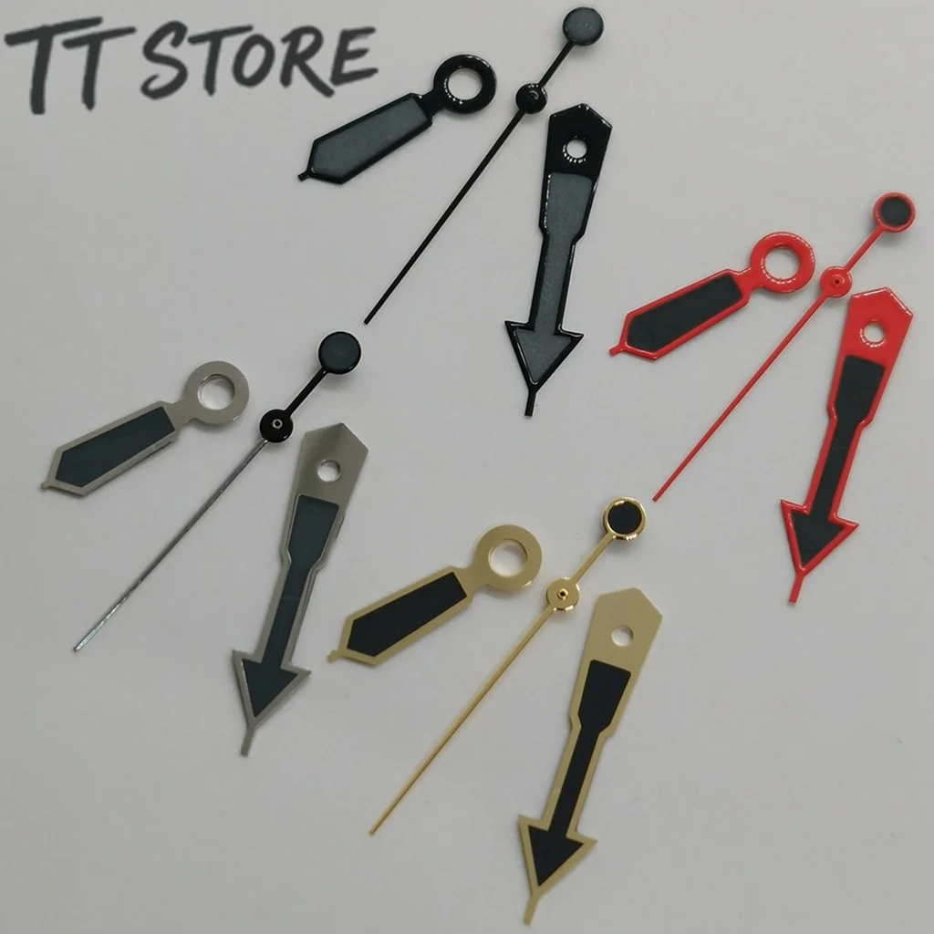 NH35 Watch Hands SKX Hands Silver Gold Black Red Hands For NH35/NH36/4R/7S Movement Watches Pointers Green Luminous